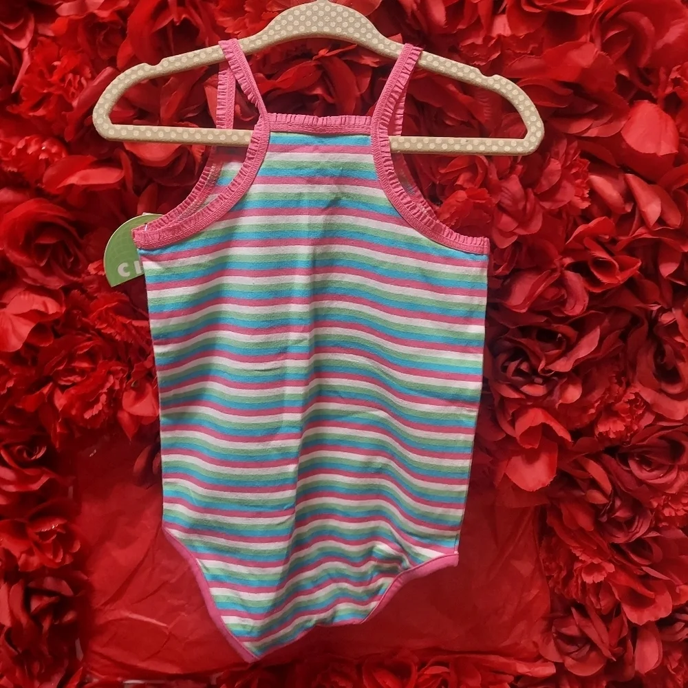 Circo NWT Girls Striped Onesie Size 12 Months